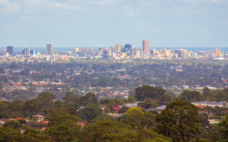 Adelaide city skyline — South Australia